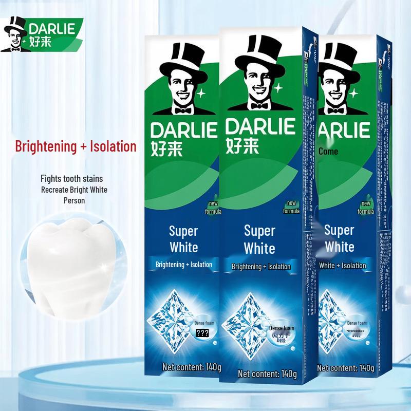 Hawley Darlie Ultra White Toothpaste 140g x3 Pack