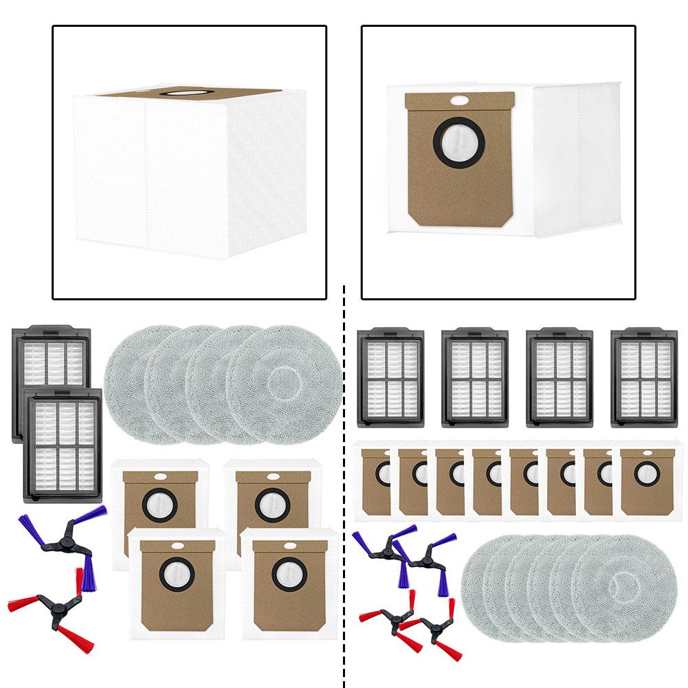 For Deerma X70 DEM-X70 Robot Vacuum Cleaner Side Brushes Filters Mop Cloths Dust Bags Set Home Pet Hair Cleaning Tools