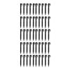 50 Pcs Plastic Tent Peg 5.5in Serrated Sand Stake High Strength ABS Outdoor Beach Spike Tent Nail for Camping Awning
