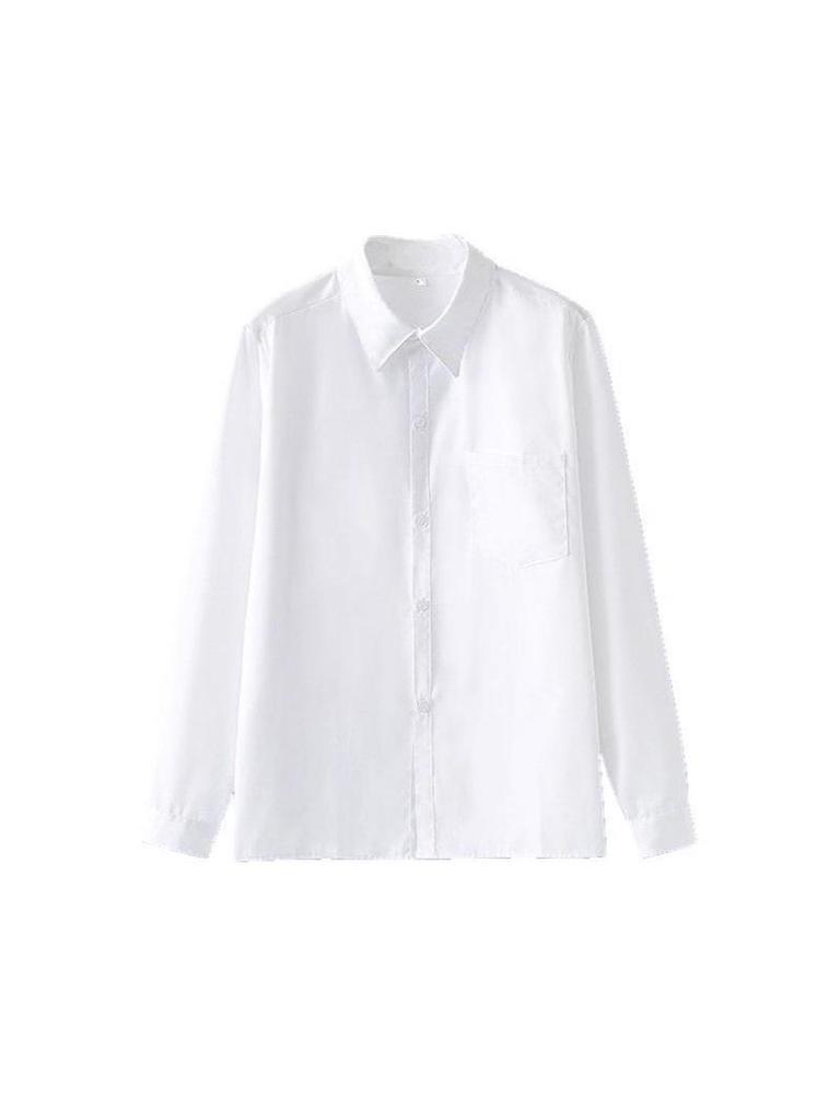 Unisex White Shirt: Long & Short Sleeve Options for Business, School or Casual Wear