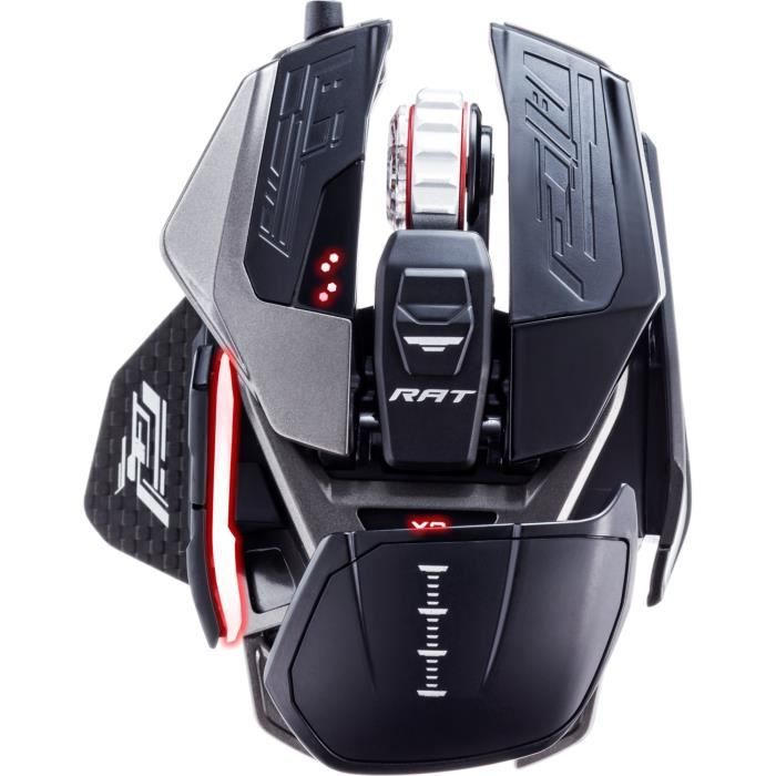 Gaming mouse - madcatz - rat x3 - customizable rgb - 16000 dpi - omron switch