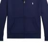 Polo Ralph Lauren Jacket Kids Hooded Logo Zipper Long Sleeve Kids Jackets Navy-Blue 313858527-002