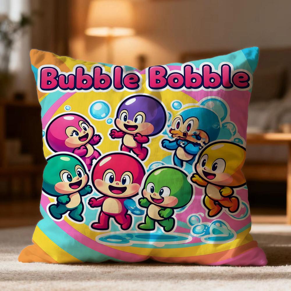 Popular BBubble Bobbleer Cushion Cover Soft Washable Pillow Case Multi-Scene for Couch Bed Travel Office Use
