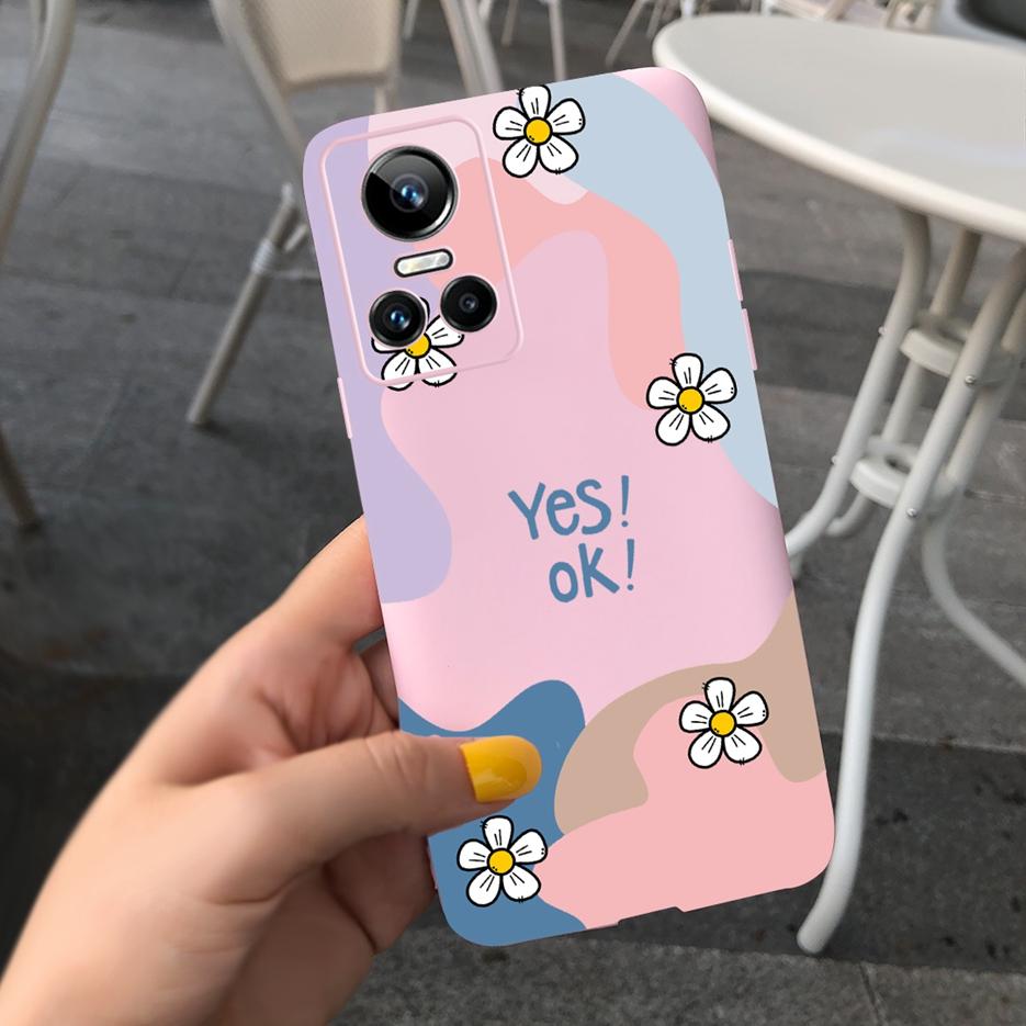 For Realme GT Neo 3 Case Colorful New Fashion Art Painted Cover For Oppo Realme GT Neo 3 80W / Neo3 150W Soft Slim Fundas Bumper