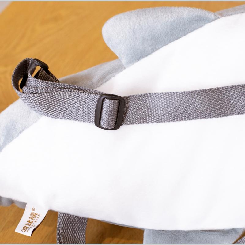55cm Adorable Hammerhead Shark Plush Backpack Playthings Simulation Shark Playthings Stuffed Gentle Student Backpack Designed for Children Children