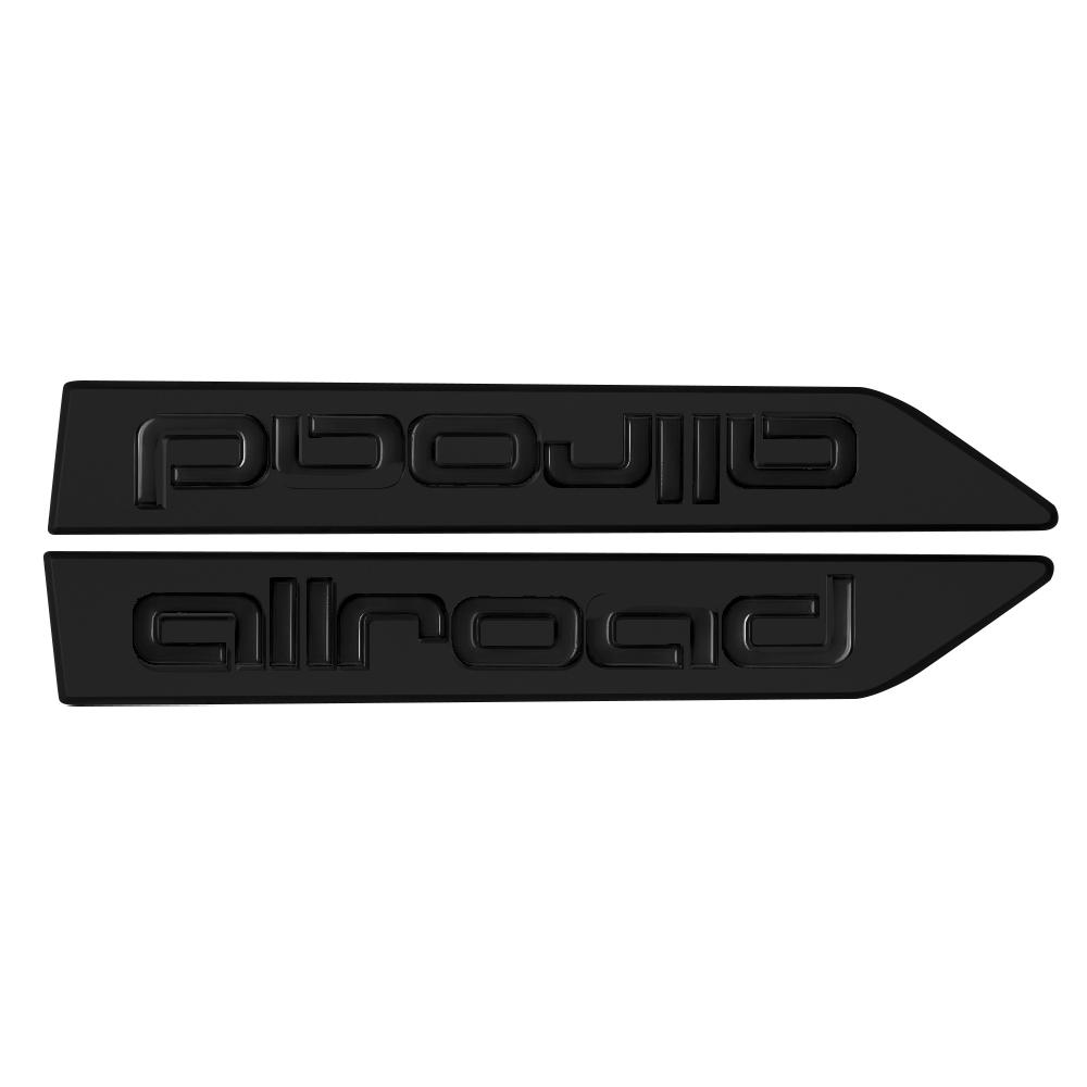 2026 Hot 2pcs 3D ABS Car Fender Emblem Allroad Letters Badge Sticker For tt quattro A4 B8 B9 C5 C6 C7 A6 A1 A2 A3 Q3 Q5 Accessories