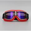 Motorcycle Glasses Windproof Motorcycle Helmet Glasses Sunglasses Retro Universal Folding Leather Retro Motorcycle Accessories2