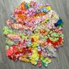 24/36/50PCS Hawaiianr Wreath Tropical Beach Pool Birthday Party Holiday Wedding Beach Birthday Artificial Flower Decorations