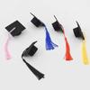10Pcs Mini Bottle Topper Hat Creative Cupcake Doctoral Decoration Graduation Season Souvenir Ornaments Birthday Party Decoration