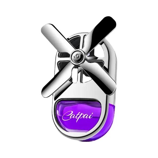 Car Perfume Air Conditioning Outlet Fan Car Interior Decoration Aromatreatment Decoration Car Fragrance Fragrance Lasting Light
