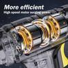 Wireless/wired Car Air Pump Portable 120W Tire Pump Car Air Compressor Tire Inflator Tire Inflator for Motorcycle Bicycle Ball