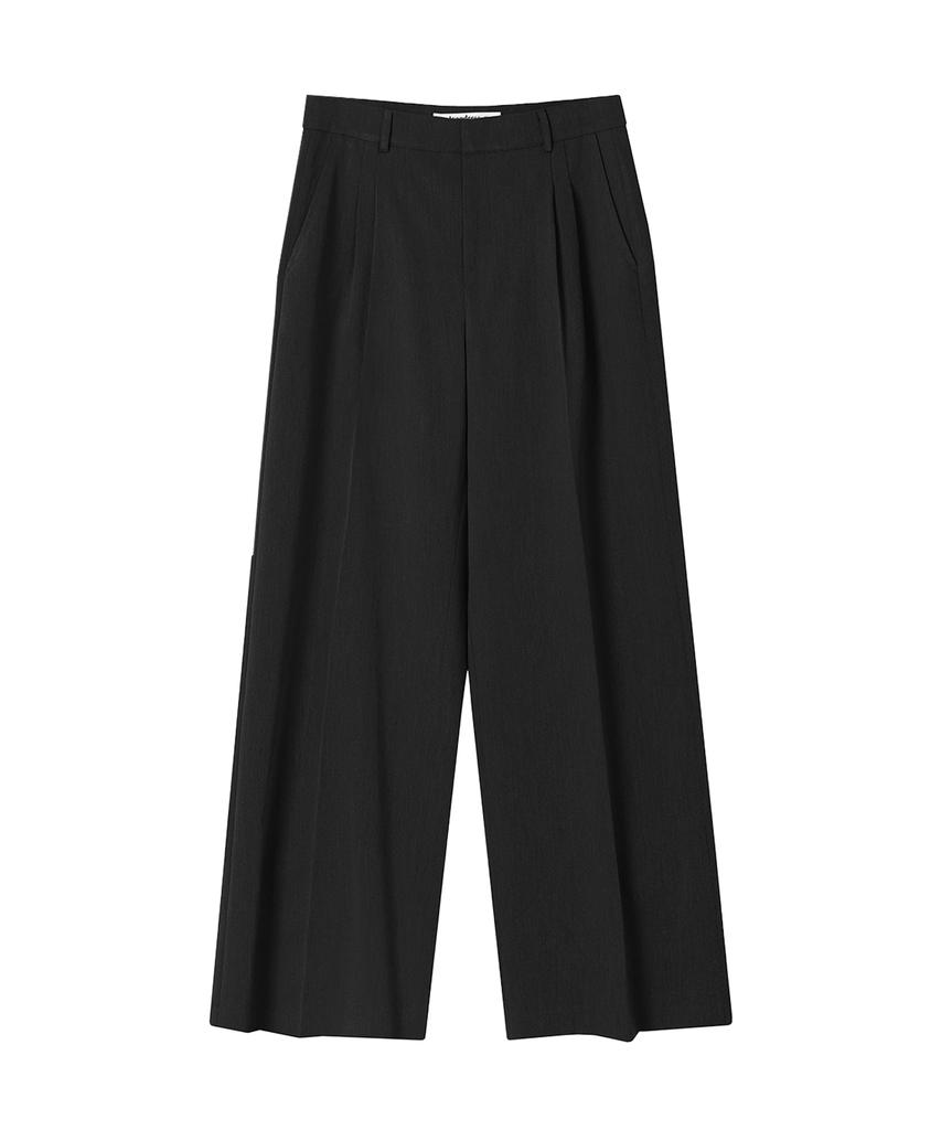Avandress [Set] Curved Two-Button Blazer & Smart Tuck Slacks