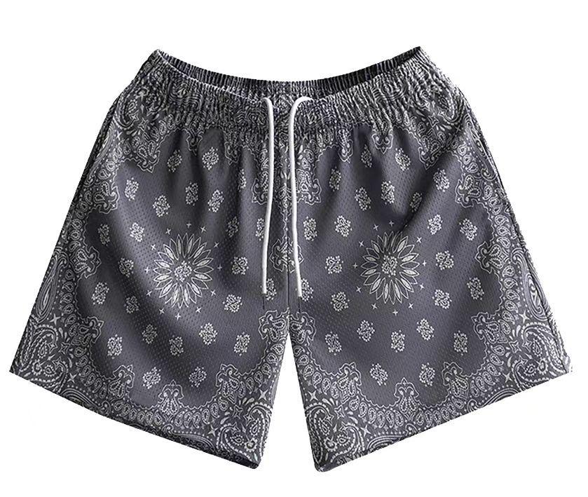 Unisex American Basketball Shorts: Casual, Trendy, Breathable Sports & Beach Five-Point Pants