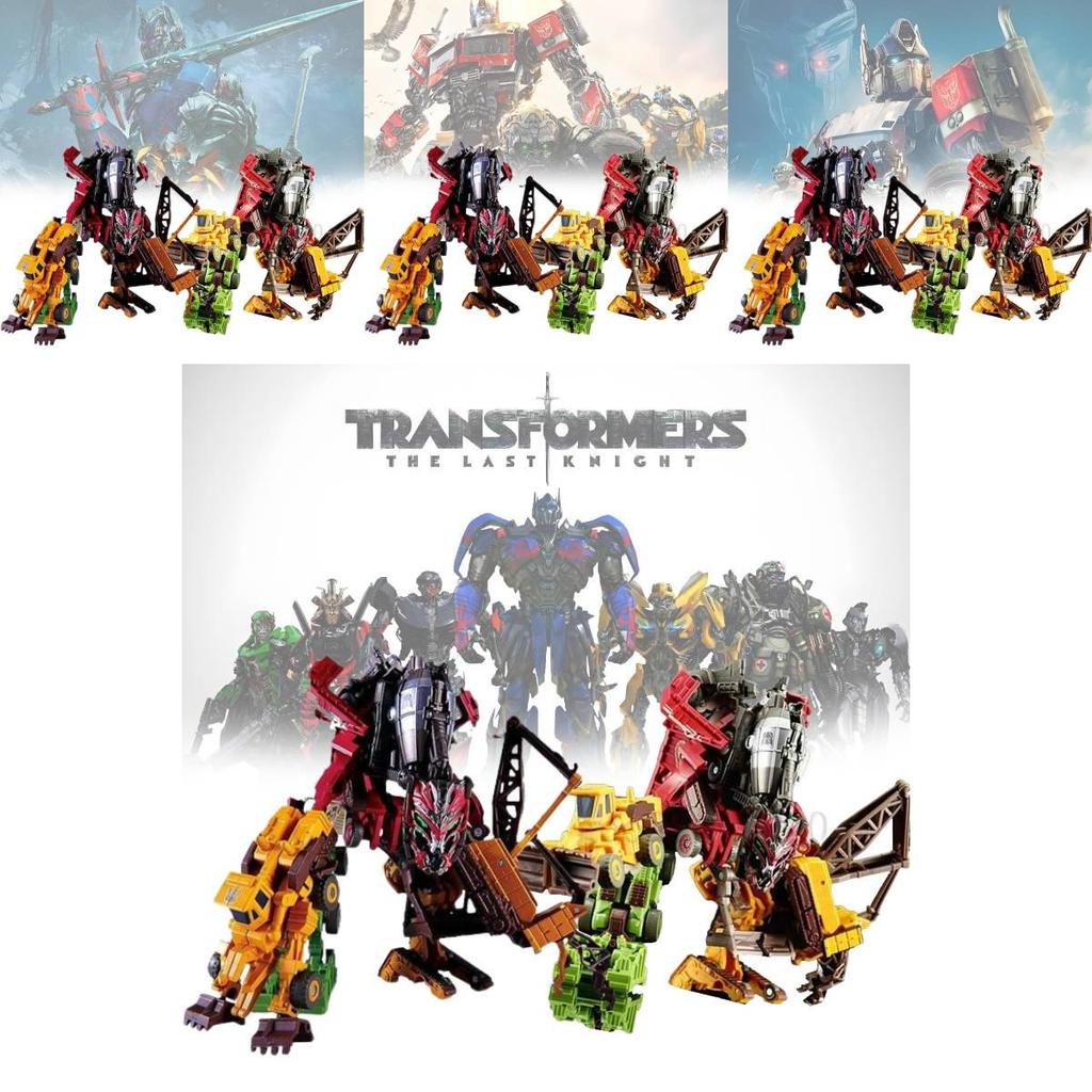 Legendary M-class Transforming Toy Original Colorful Mighty M God 7 In 1 Set Pvc Material