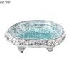 Creative Ceramic High Foot Dinner Plate Dessert Plate Snack Plate Salad Plates Spaghetti Plates Restaurant Specialty Tableware