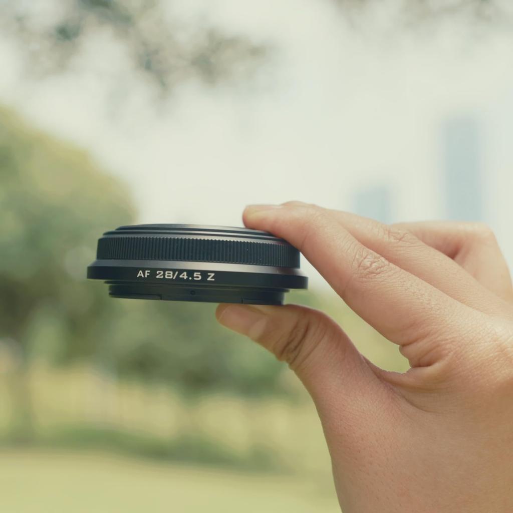 Viltrox 28mm AF Pancake Full Frame Lens Autofocus Wide Angle Prime Lens for Nikon Z Mount Cameras Z6III F4.5 Z5, Z50, Z50II, Z6, Z6II, Z7, Z7II, ZFC,