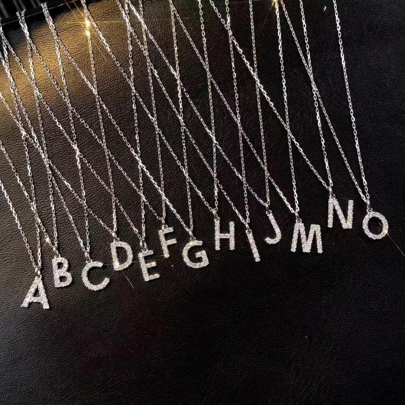 Stylish English Alphabet Necklace - Elegant, Durable Clavicle Chain for Women