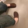 Retro Baotou Girl 2025 Spring New Soft Bottom Casual Versatile with Skirt Casual Half Slippers