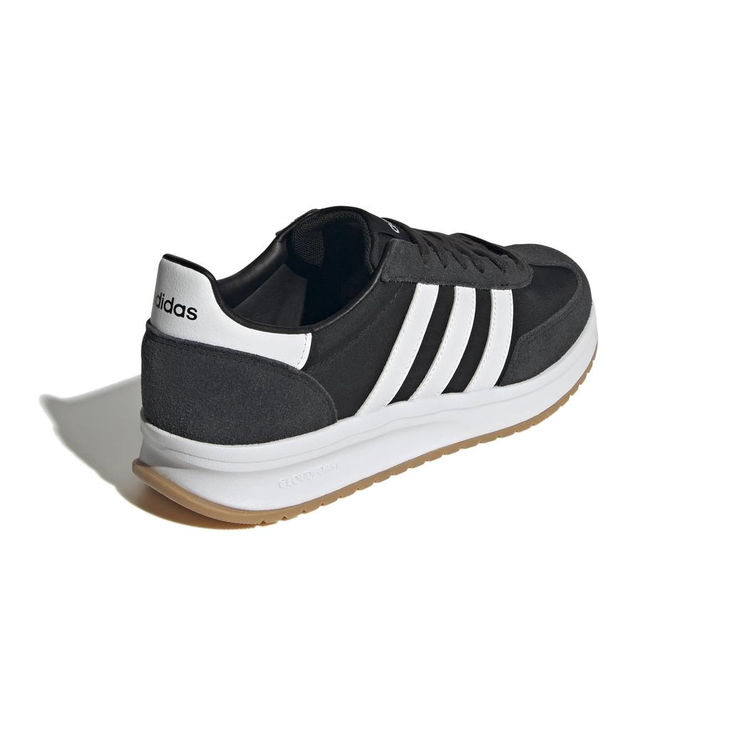 Adidas Run 72 Unisex Core White Size cm Sneakers, Adult, NJG80, Black/Footwear White/Footwear (IH8585), 28.0