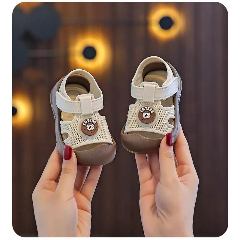 Tenisky, Dětské sandály, Protiskluzová letní dětská obuv, Měkká podrážka, Prodyšné špičky pro chlapce a dívky