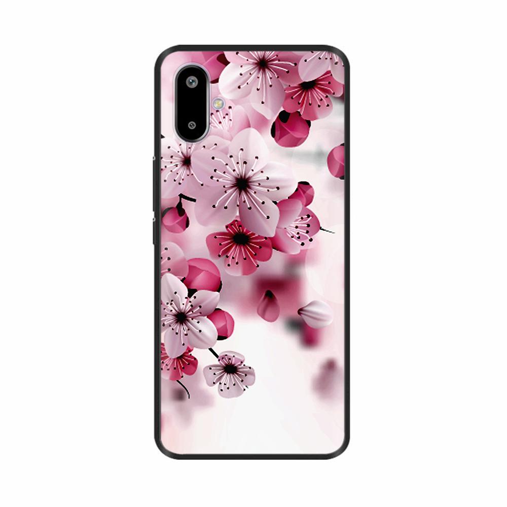 For Samsung Galaxy F06 Case M06 Flower Soft Silicone Back Cover For Samsung M06 Case Phone Cover Shockproof Bumper Fundas Shells