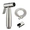 High Pressure Stainless Steel Modern Toilet Bidet Sprayer Set with Faucet Connection for Bathroom Cleaning and Feminine Wash