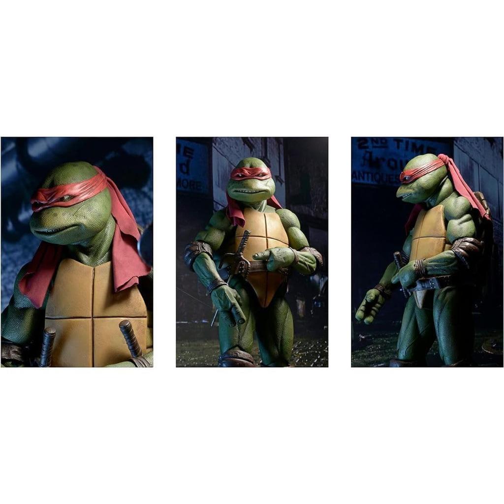 TMNT Teenage Mutant Ninja Turtles 1990 Movie Series Scale Action Figure Raphael TEENAGE MUTANT NINJA TURTLES RAPHAEL NECA Movie Version 1/4 / [Used]