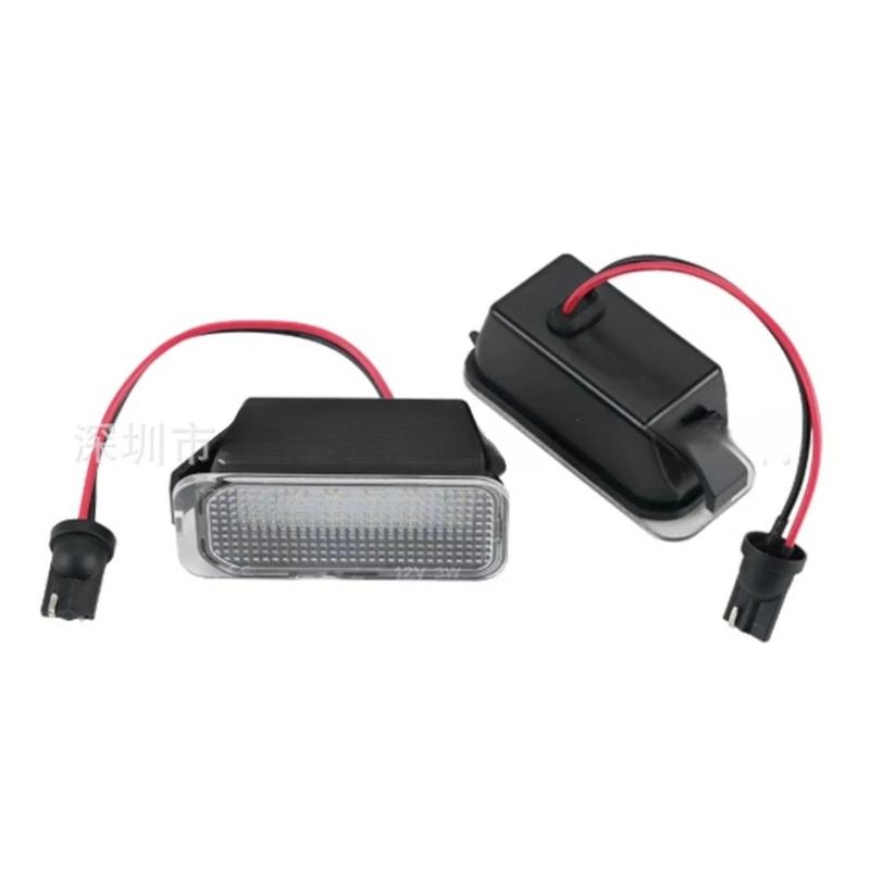 License Plate Lamp Compatible with Ford Kuga Fiesta Focus Galaxy C MAX Car Accessories Auto Parts Lighting System