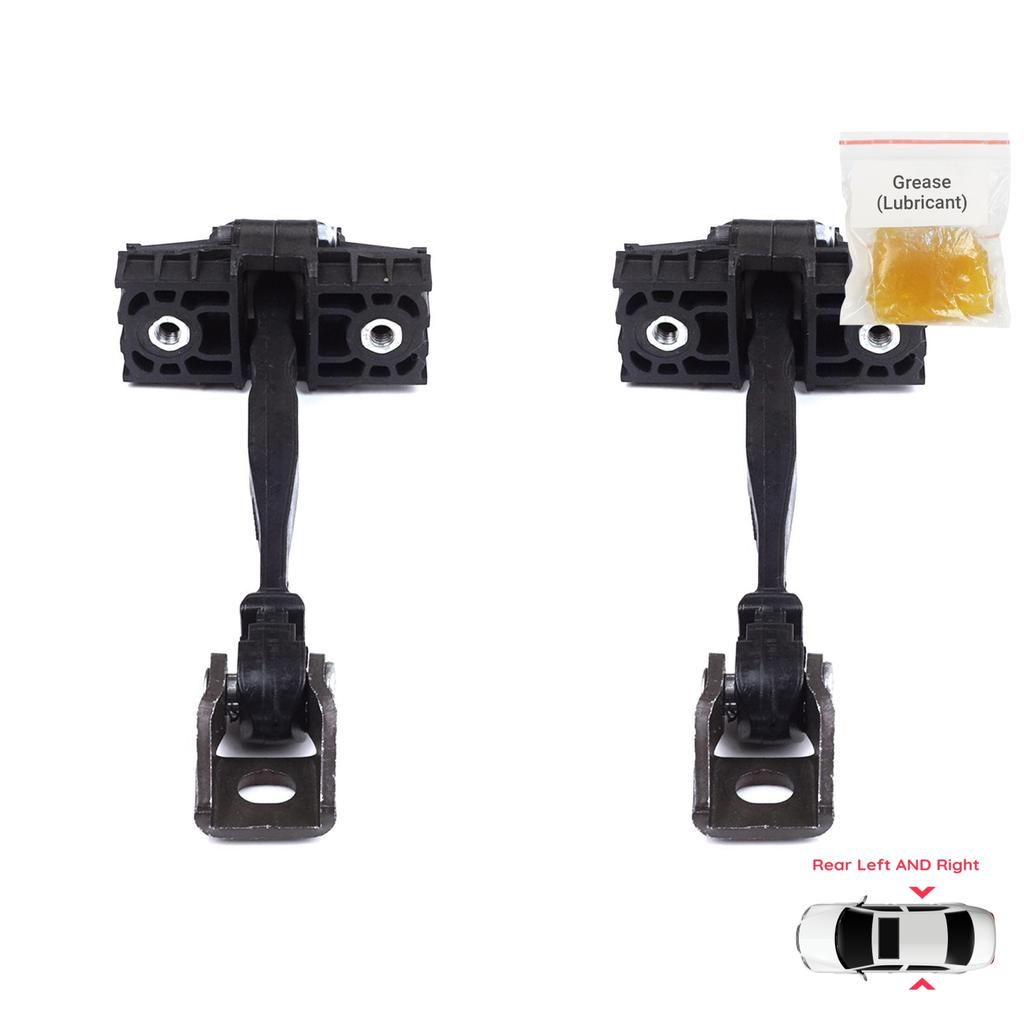 EDP1433-1 2 Pieces Rear Door Stop Check Assy Limiter Strap for VW Polo MK6 AW1 BZ1 AE1 2017-On 4/5 Door 2G4839249A