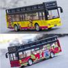 1/50 Scale Υπαίθριο Tour Bus Diecast Car Model Toy, Pull Back Toy Vehicle with Sound and Light for Kids Toddler Boys Girls Gift Collection
