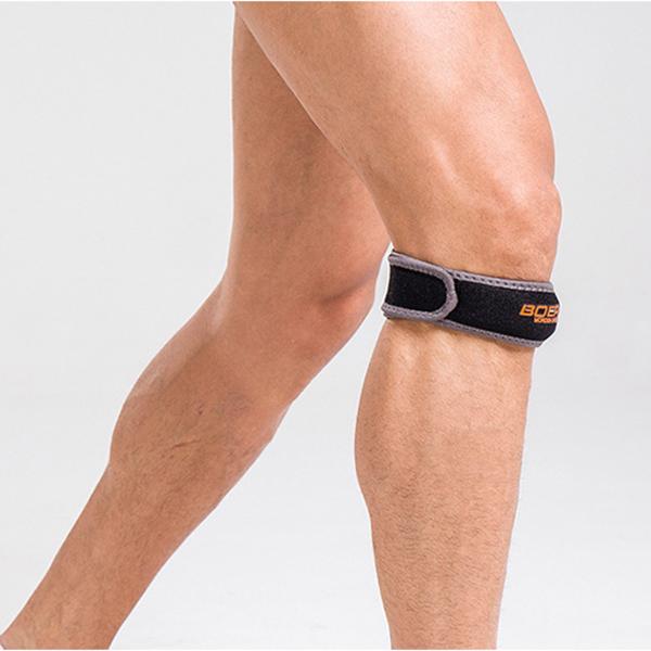 

Patella Strap Knee Brace Support Band for Running Cycling Pain Relief with Compression Adjustable Fit Sports Injury Protection чорний