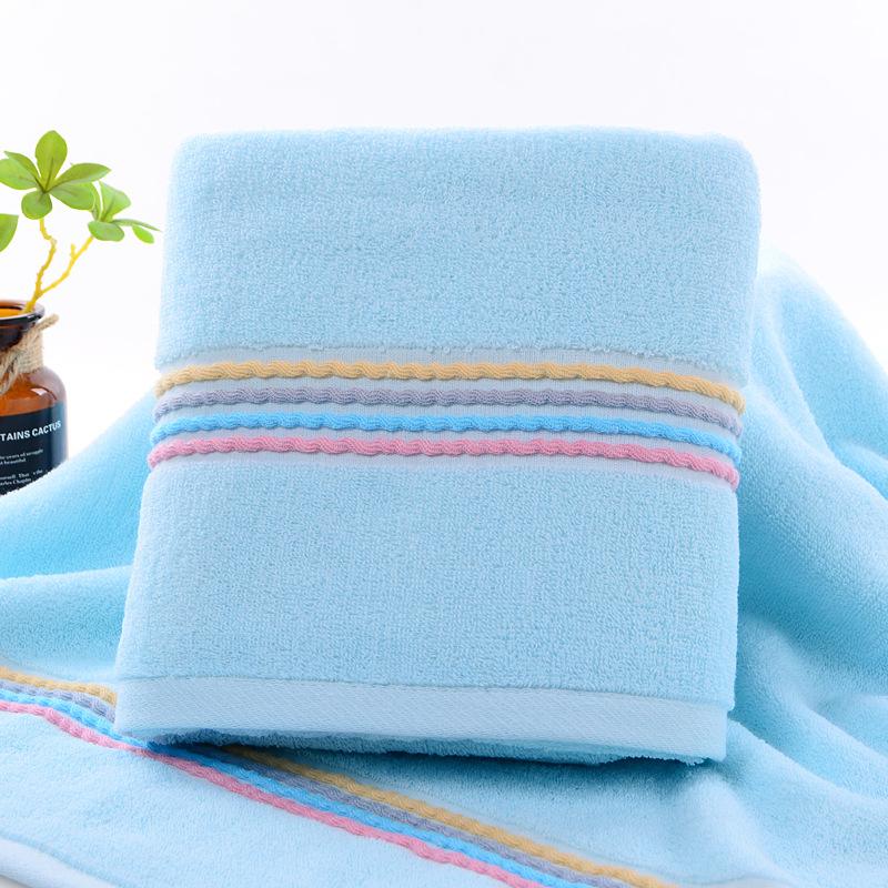 Pure Cotton Bath Towel 70 * 140 Hotel Cotton Absorbent Adult Thickened Household Male And Female Couples Beach Towel