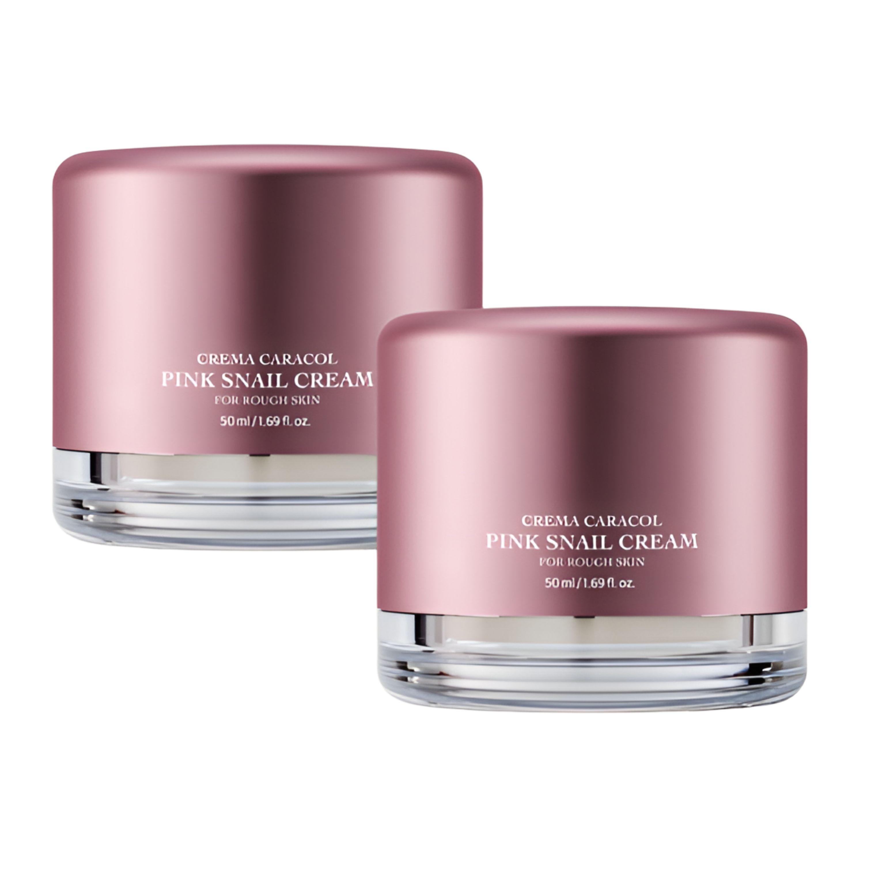 JAMINKYUNG [1+1] Crema Caracol Pink Snail Cream 50ml Set