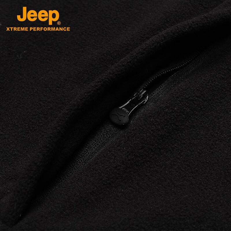 Jeep Men's Outdoor Double-Sided Fleece Jacket
