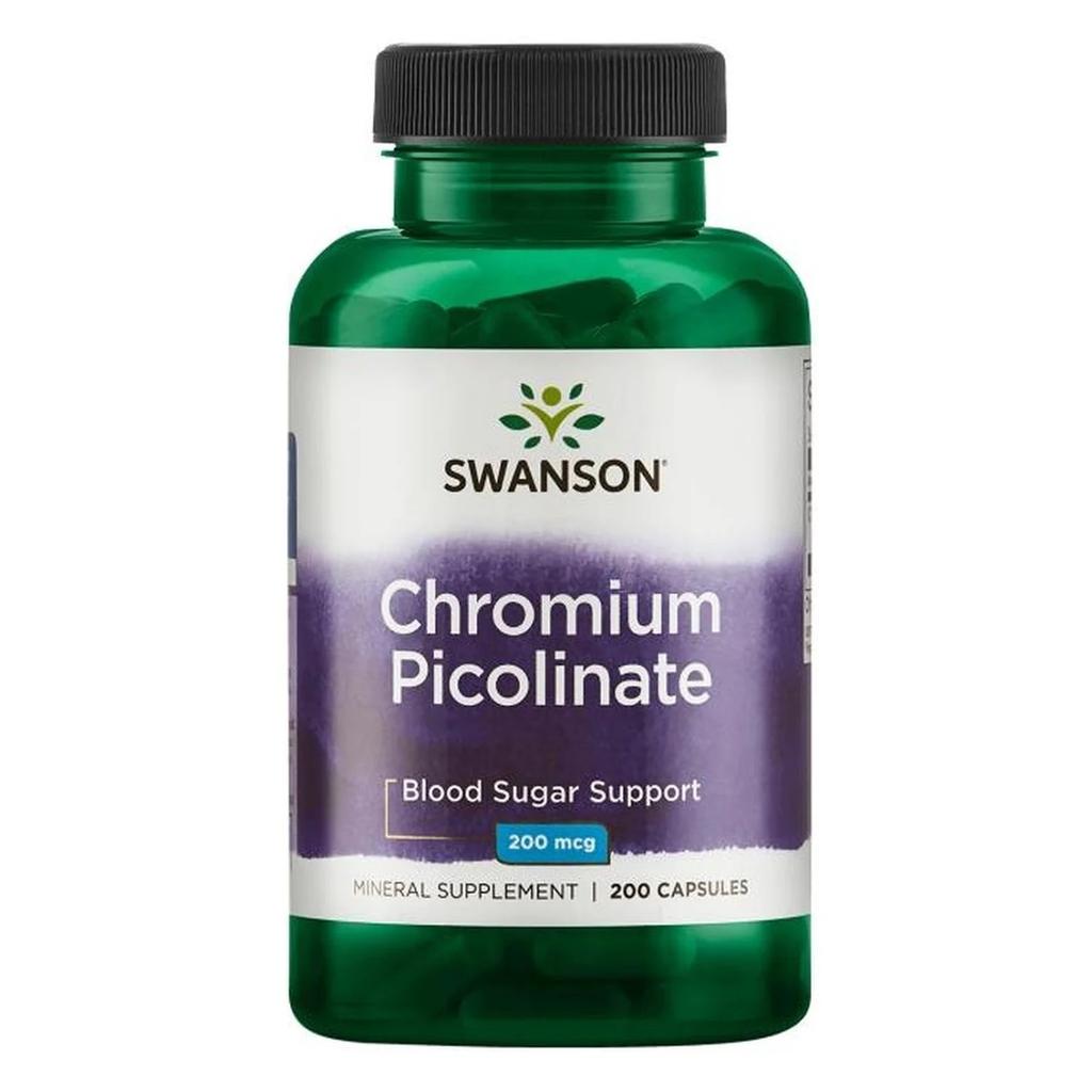 Chromium Picolinate, 200mcg - 200 Caps