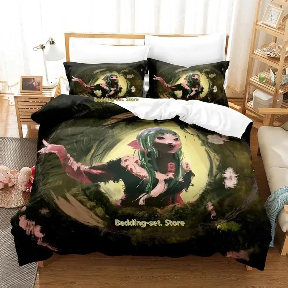 New Hip Hop Melanie Martinez Portals Bedding Set Cartoon Anime Three-piece Set Adult Kid Bedroom Duvetcover Sets 3D Kawaii Girls