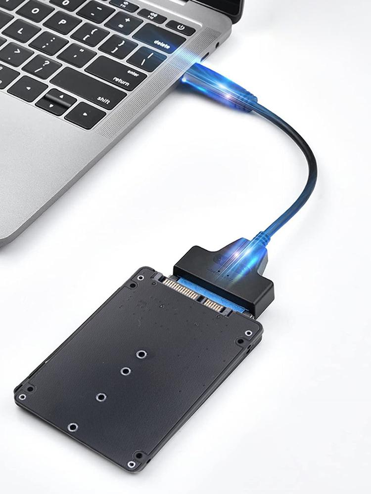 M.2 NGFF SSD To SATA3 Converter Card 6Gbps Hard Disk Adapter Board Dual-Use M.2 NGFF To SATA3.0 Adapter Card for PC