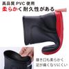 masamilk Rain Easy to for Work and Commuting Men's Waterproof, One-Piece Non-Slip Boots, Wear, Short, Black, (Size 27.5 cm)