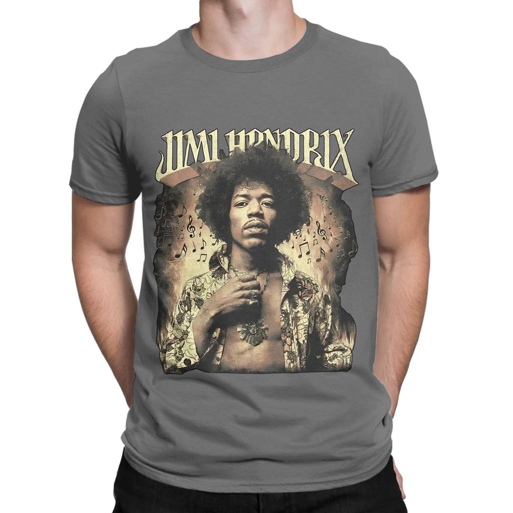 Blues Rock Jimi Rocker Hendrixs Funny Graphic 100 Cotton TShirt Jimi Rocker Hendrixs Tees Tops For Unisex