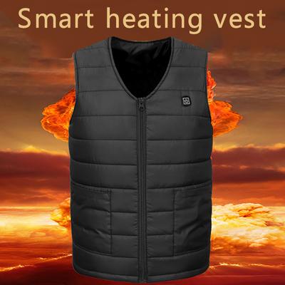 Roupas quentes ao ar livre aquecidas para andar de esqui, pescar, carregar através de casaco aquecido