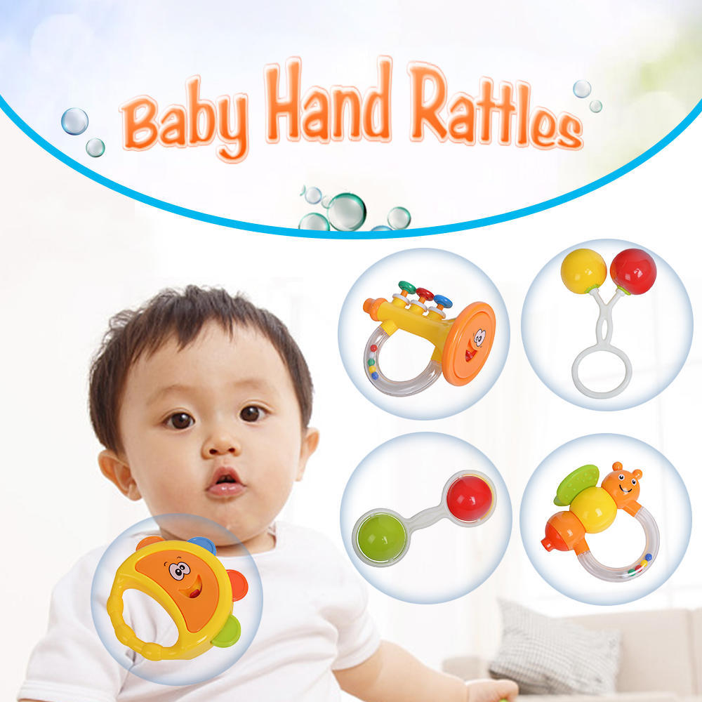 baby hand rattles