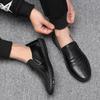Leather Shoes Non-slip Waterproof Oil-proof Shoes Black Working Men's Leather Shoes