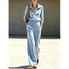 QICED Women's  Long Sleeve Shirt Collar Fashion Casual Blouses & Shirts