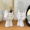 Multi Functional Facial Styling Makeup Brush Storage Box, Pen Holder, Vase Decoration, Living Room Foyer, TV Cabinet Decoration