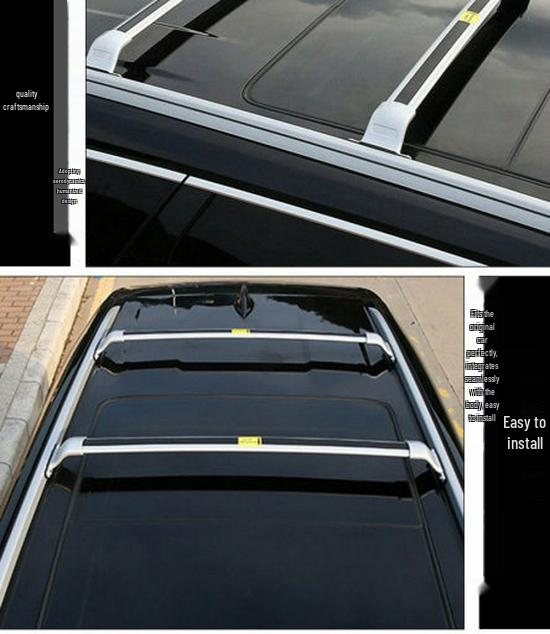 Bagażniki dachowe SUV Cadillac XT4/XT5/XT6: Wzmocniony aluminiowy bagażnik dachowy do użytku terenowego