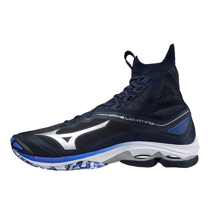 Mizuno Wave Lightning Neo Breathable Durable Non-Slip Volleyball Shoes Unisex sneakers White Black V1GA200202 40