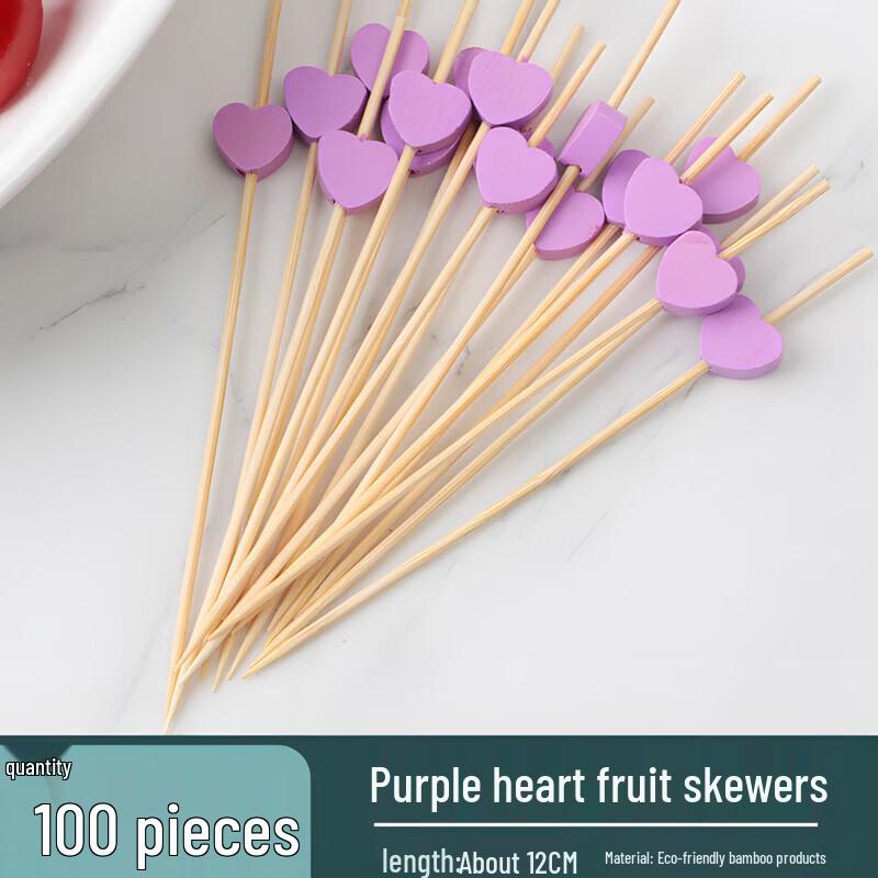 Qiwei Disposable Bamboo Fruit Picks
