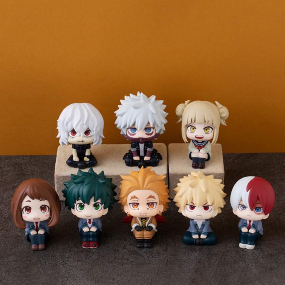 10cm boku no hero academy anime figure midoriya izuku action figure bakugo katsuki/todoroki so statuette pvc collection toys