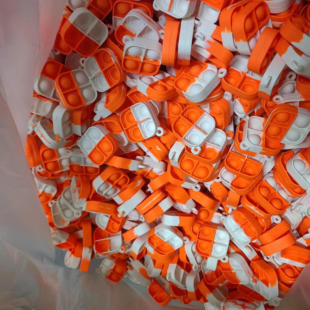 

Радужный силиконовый браслет-пузырь Pop It для снятия стресса