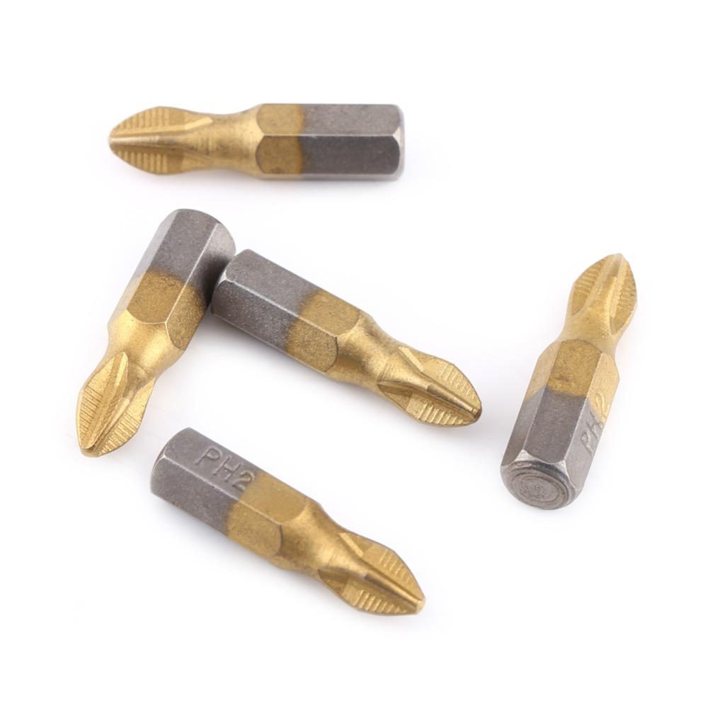 10 pcs PH2 (Tip Size) Magnetic Screwdriver Bits Set  Electric Screwdriver and Impact Drill